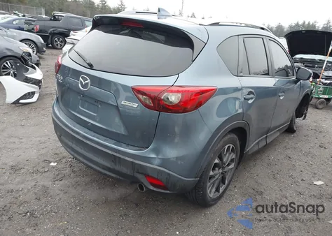 2016 Mazda Cx-5 Grand Touring из США, поврежденный, VIN JM3KE4DY0G0832506